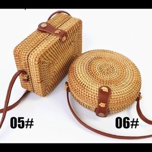 Straw shoulder bag- SOLD OUT